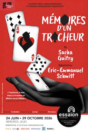 &ldquo;M&eacute;moires d&rsquo;un tricheur&rdquo; adapt&eacute;e par Eric-Emmanuel Schmitt