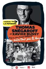 &ldquo;Ils ne m&eacute;ritent pas tes larmes&rdquo; : une pi&egrave;ce percutante au th&eacute;&acirc;tre La P&eacute;pini&egrave;re