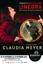 Claudia Meyer rend hommage à “LA NEGRA” Mercedes Sosa, la voix de l’Argentine et de l’Amérique latine à l’Essaïon